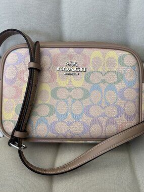 ⭐⭐ BRAND NEW COACH JAMIE CAMERA BAG - RAINBOW CANVAS